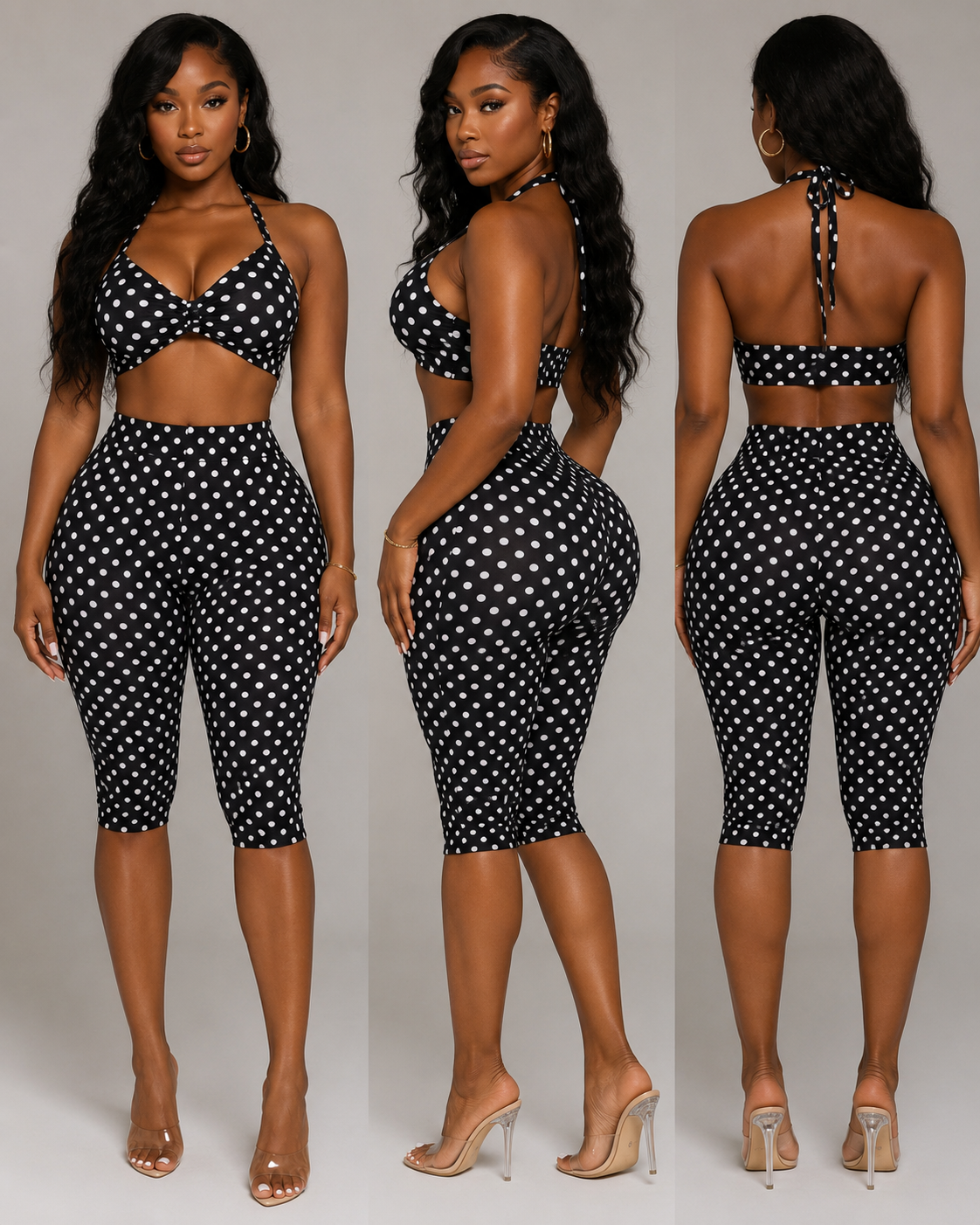 SXXY Polka-Bra Set